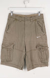 VINTAGE REWORK CARGO SHORTS W29