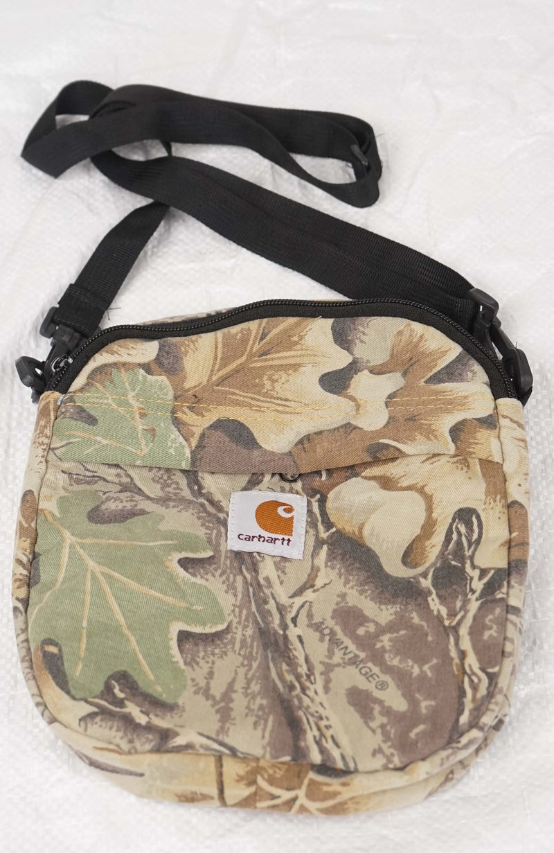 VINTAGE REWORK REAL TREE SHOULDER BAG