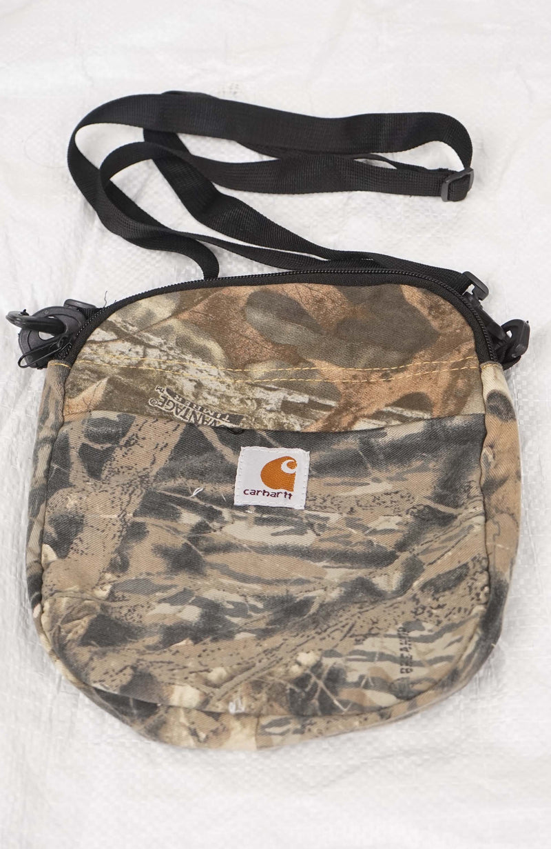 VINTAGE REWORK REAL TREE SHOULDER BAG