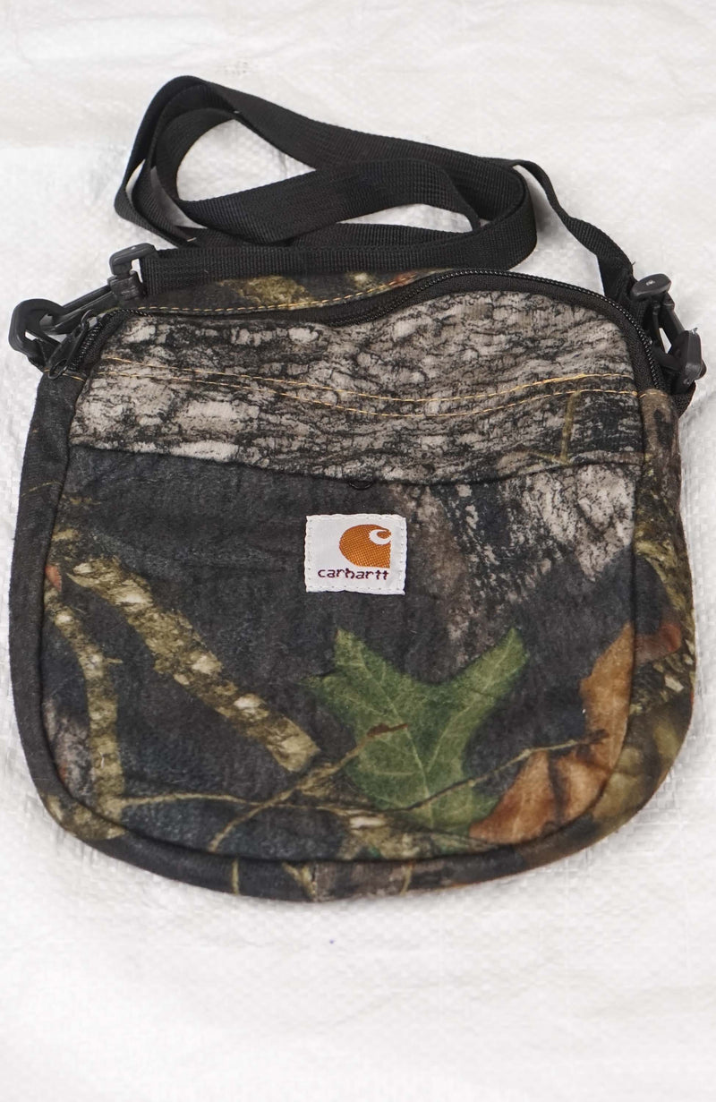 VINTAGE REWORK REAL TREE SHOULDER BAG
