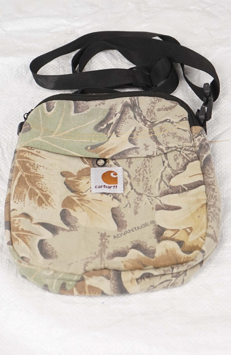 VINTAGE REWORK REAL TREE SHOULDER BAG
