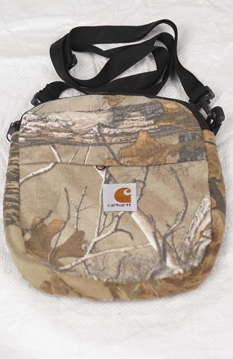 VINTAGE REWORK REAL TREE SHOULDER BAG