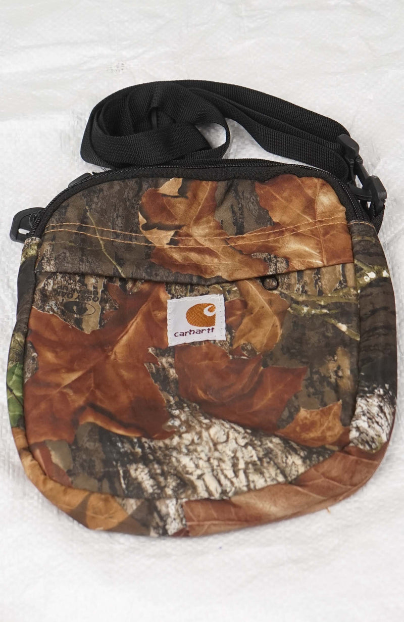 VINTAGE REWORK REAL TREE SHOULDER BAG