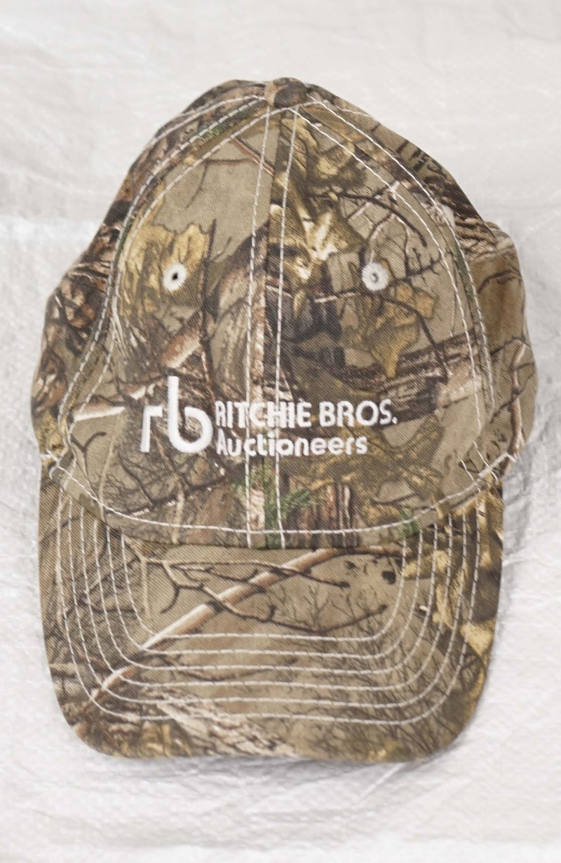 VINTAGE RITCHIE BROS. AUCTIONEERS REAL TREE HAT