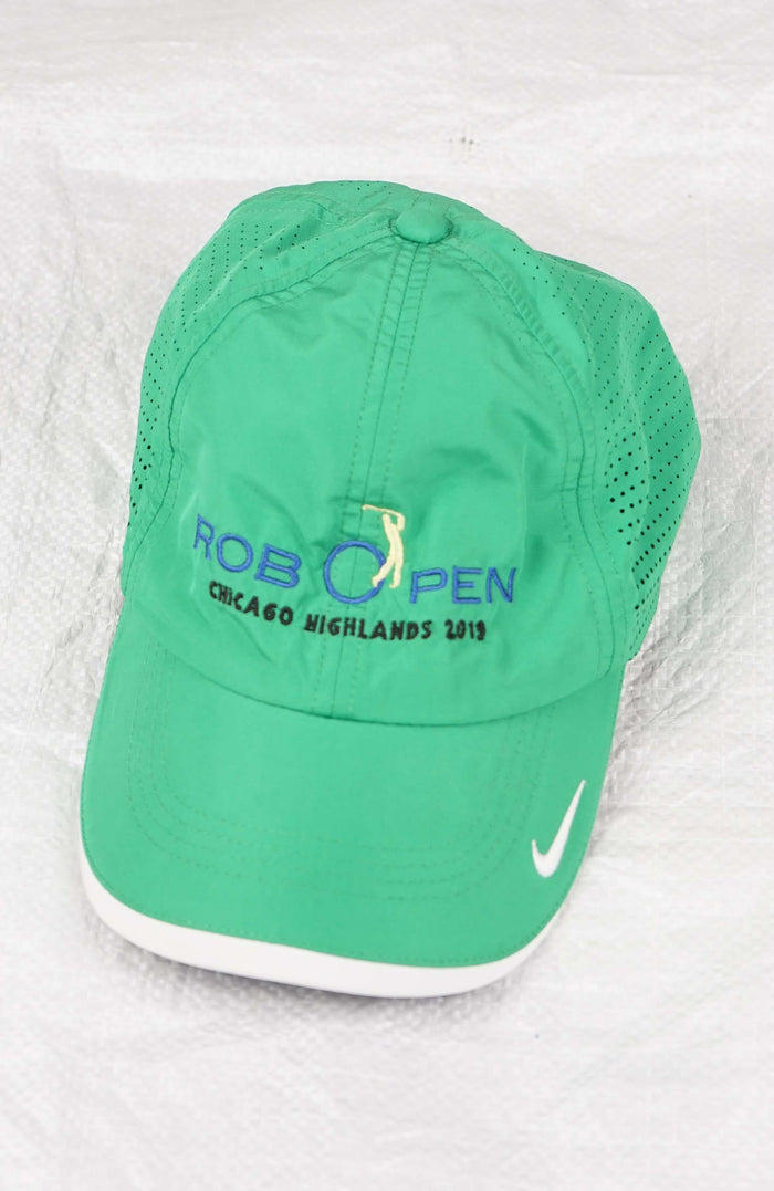 VINTAGE NIKE ROB OPEN CHICAGO HIGHLANDS GOLF HAT
