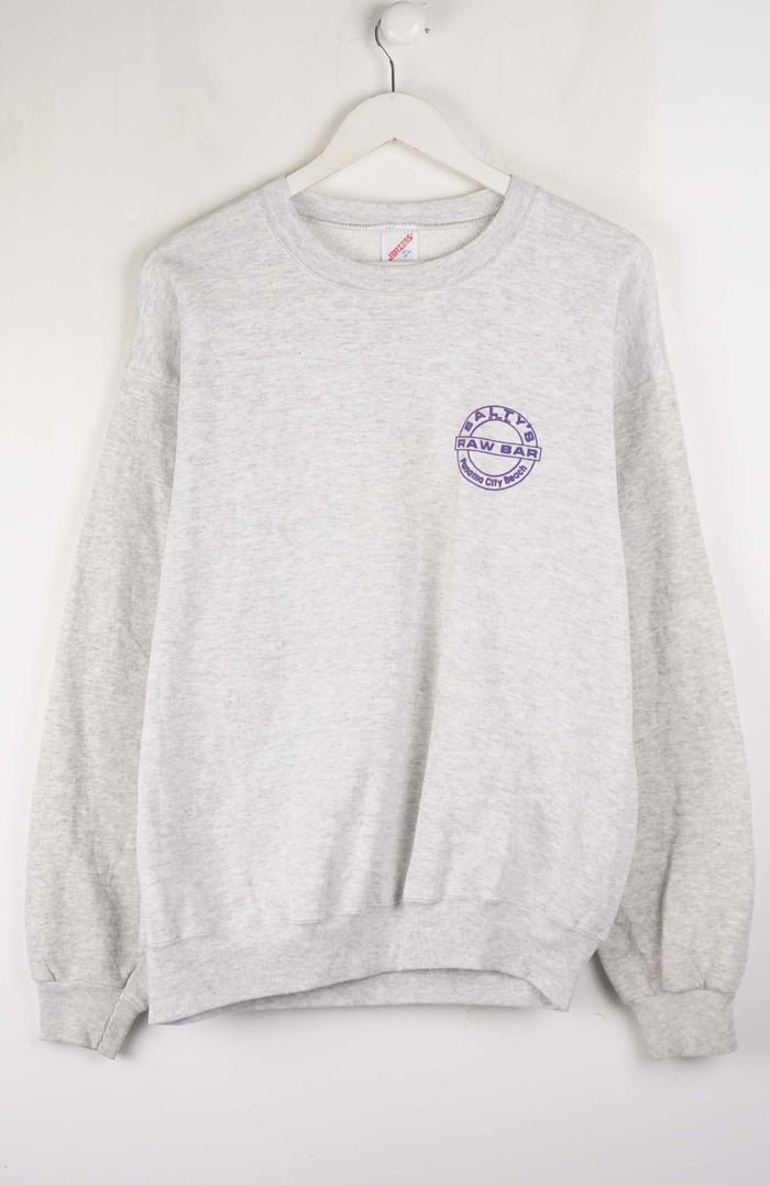 VINTAGE SALTY'S BAR PANAMA CITY SWEATER (M)