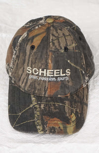 VINTAGE SCHEELS REAL TREE HAT
