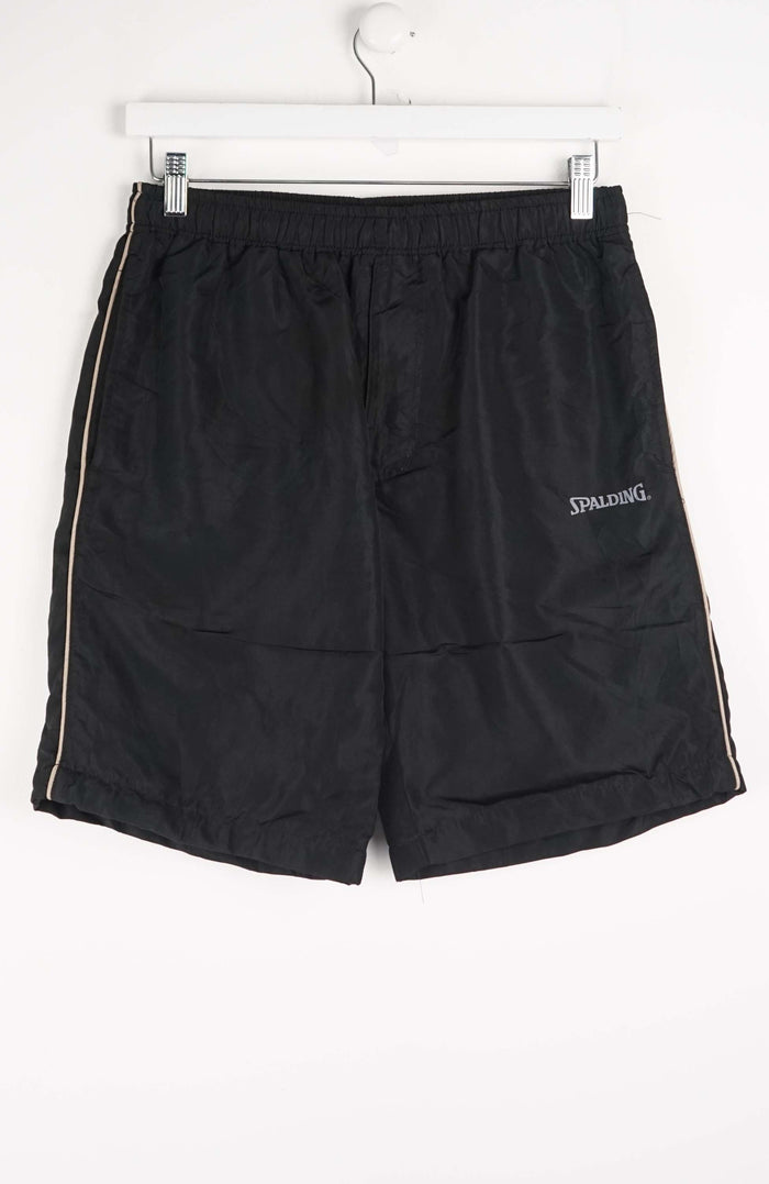 VINTAGE SPALDING TRACK PANT SHORTS (S)