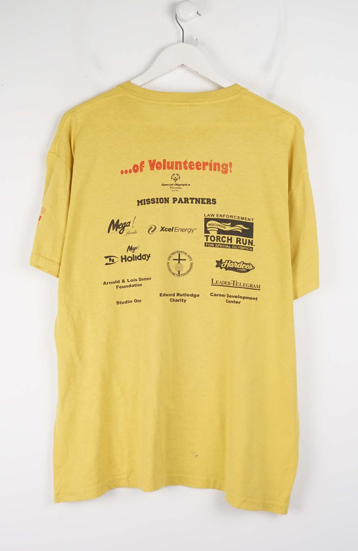 VINTAGE SPECIAL OLYMPICS WISCONSIN T-SHIRT (L)