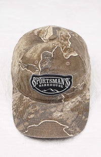 VINTAGE SPORTSMAN'S WAREHOUSE REAL TREE HAT