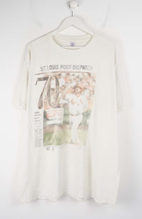 VINTAGE ST LOUIS POST-DISPATCH BASEBALL T-SHIRT (XL)