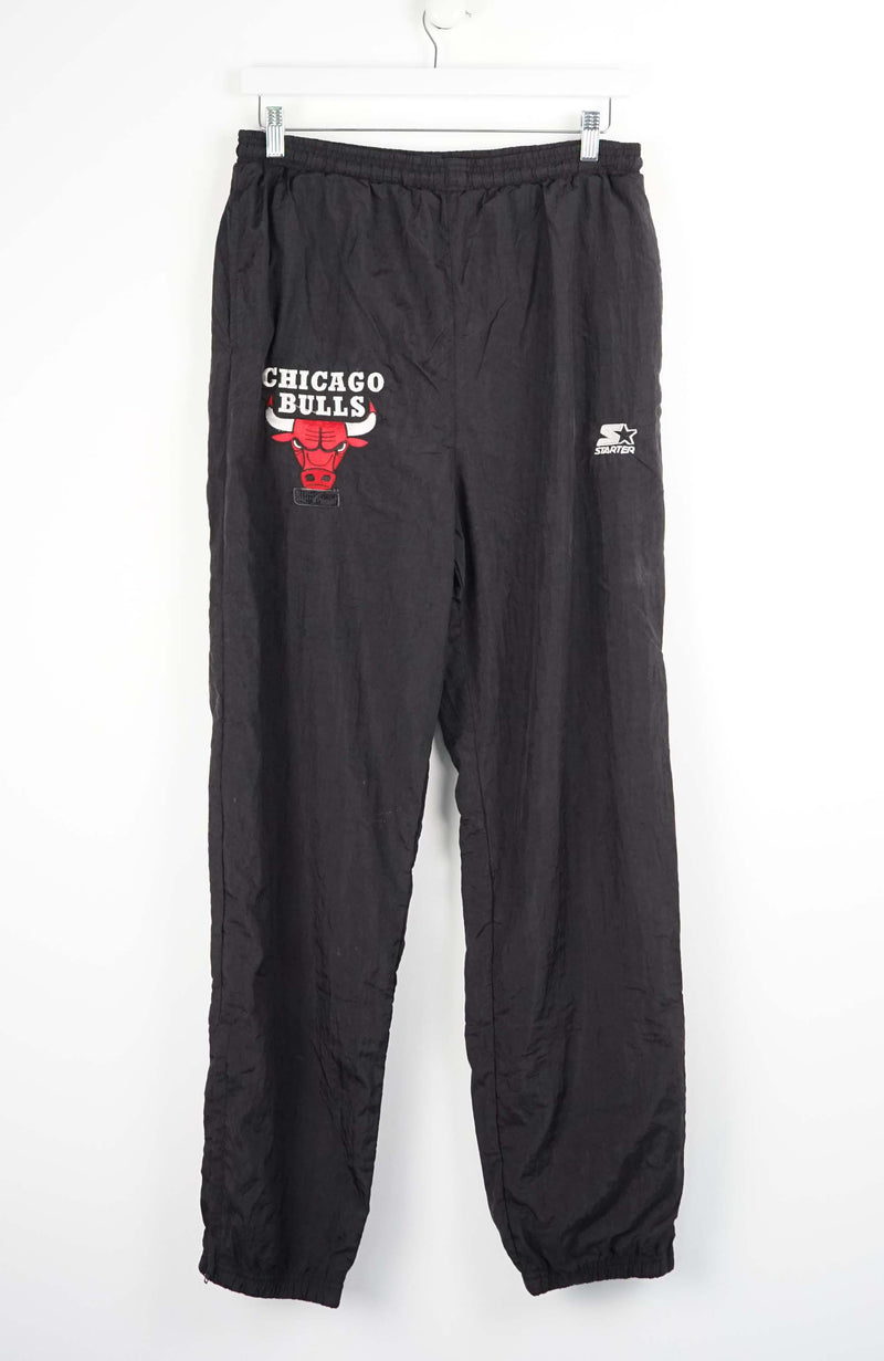 VINTAGE STARTER CHICAGO BULLS TRACK PANTS (M)