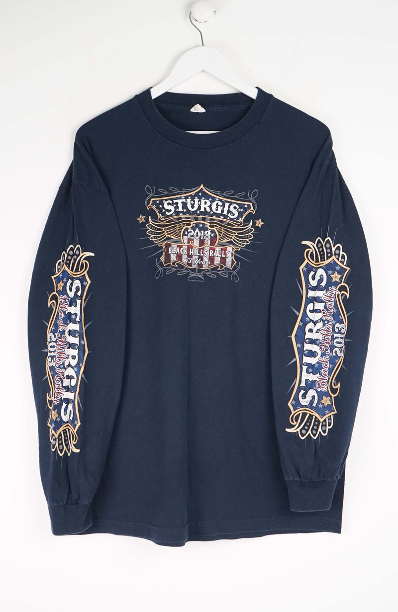VINTAGE STURGIS BLACK HILLS RALLY T-SHIRT (L)