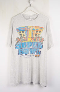 VINTAGE SUPER BOWL MIAMI, FLORIDA 1999 T-SHIRT (XXL)