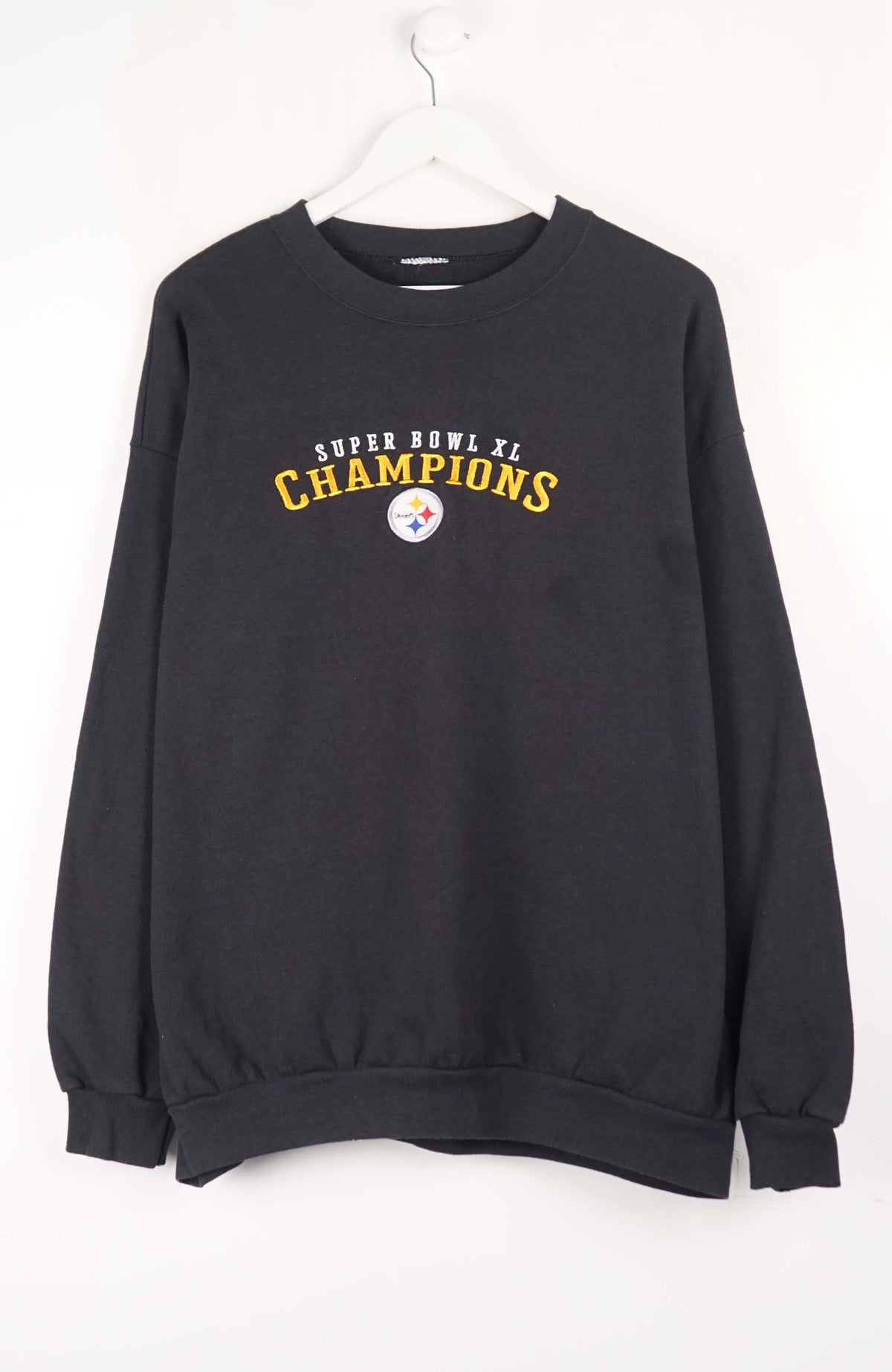 VINTAGE STEELERS SUPER BOWL SWEATER (L)