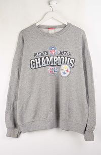 VINTAGE NFL PITTSBURGH STEELERS CHAMPIONS SWEATER (XL)