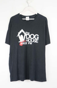 VINTAGE DOG HOUSE FM RADIO SUBWAY EAT FRESH T-SHIRT (XL)