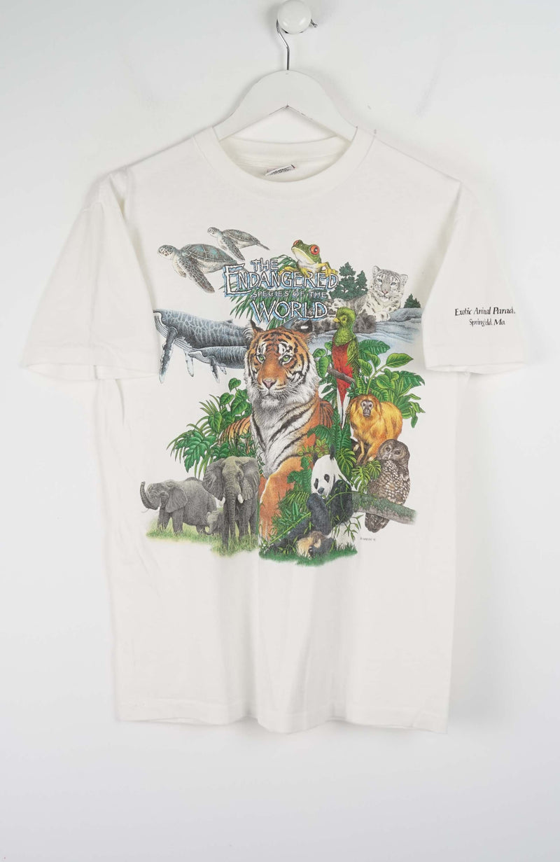 VINTAGE THE ENDANGERED WORLD T-SHIRT (M)