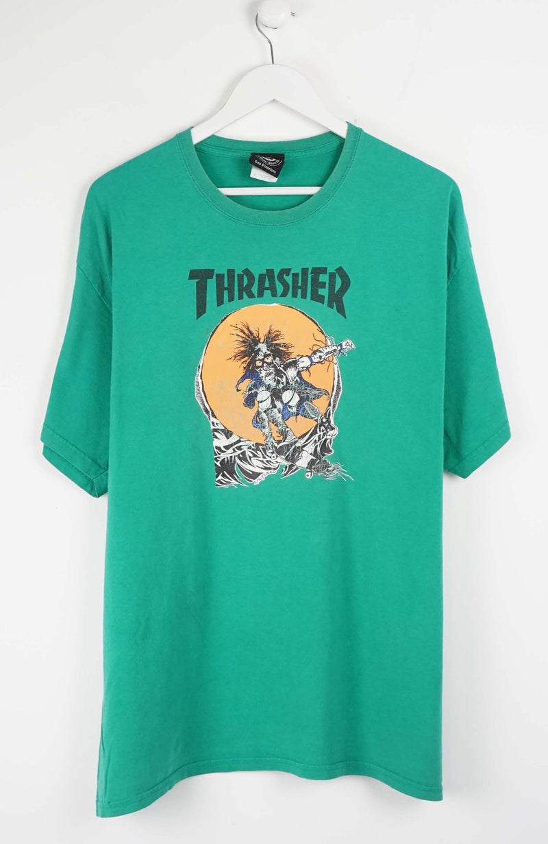 VINTAGE THRASHER SKATEBOARDING T-SHIRT (XL)
