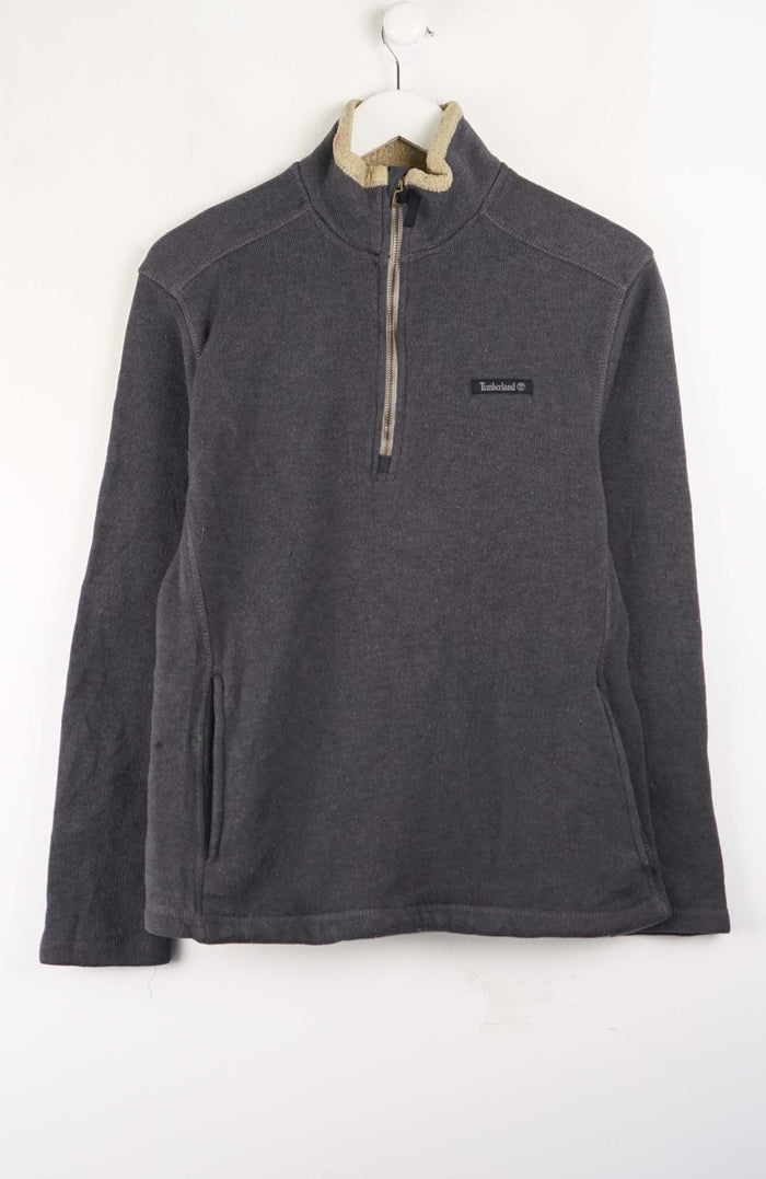 VINTAGE TIMBERLAND 1/4 ZIP SWEATER (S)