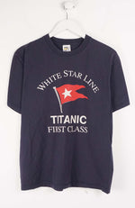 VINTAGE TITANIC FIRST CLASS T-SHIRT (S)
