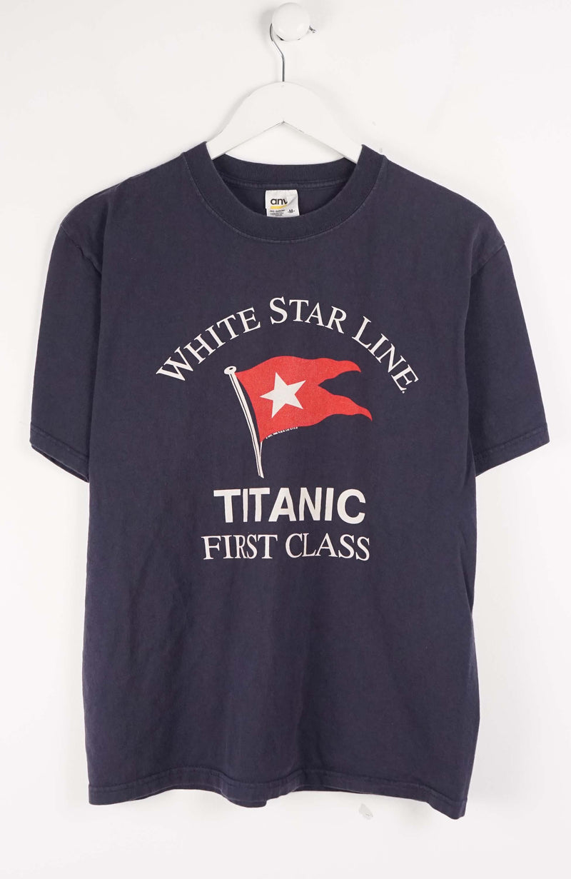 VINTAGE TITANIC FIRST CLASS T-SHIRT (S)