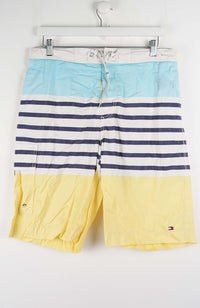 VINTAGE TOMMY HILFIGER BOARD SHORTS W34