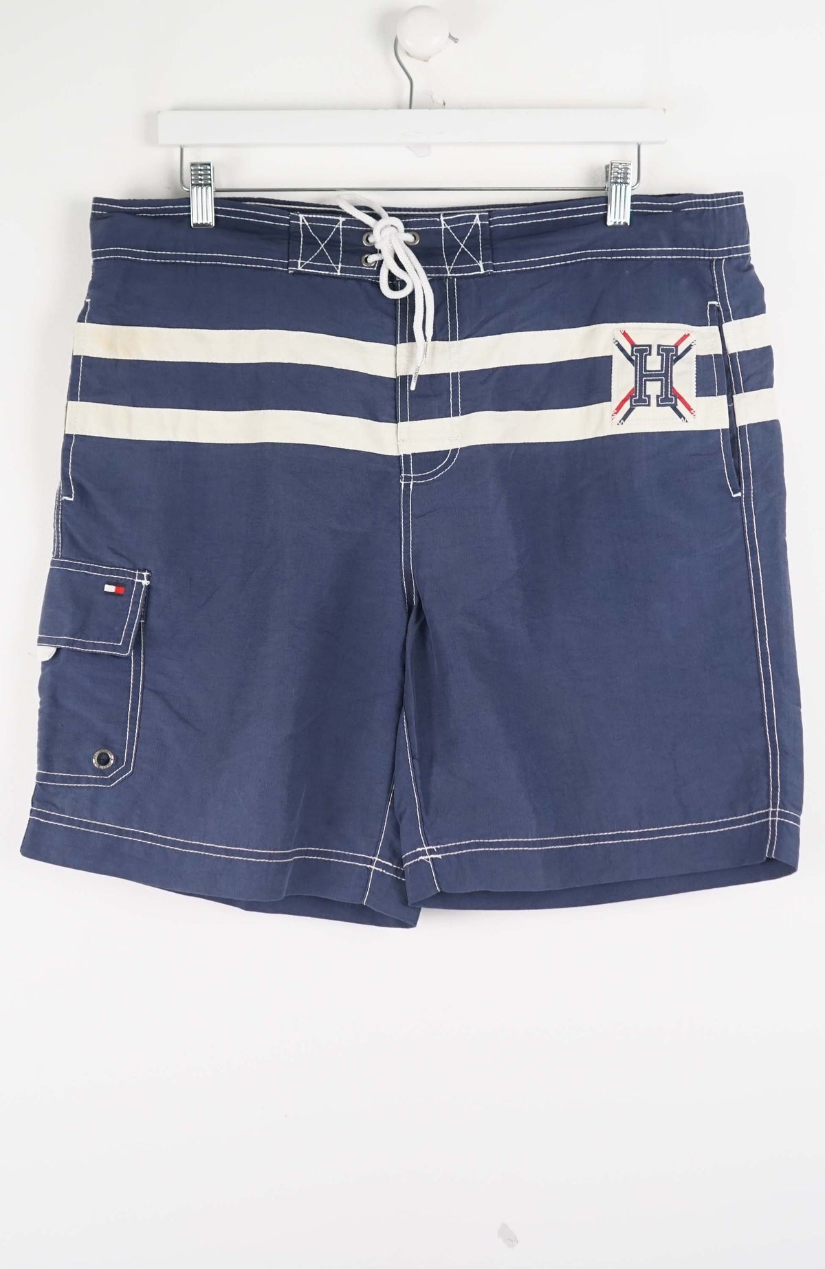 VINTAGE TOMMY HILFIGER SURF BOARD SHORTS W38