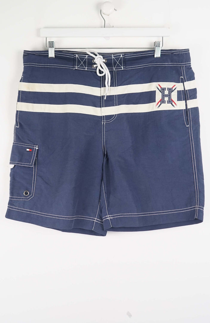 VINTAGE TOMMY HILFIGER SURF BOARD SHORTS W38