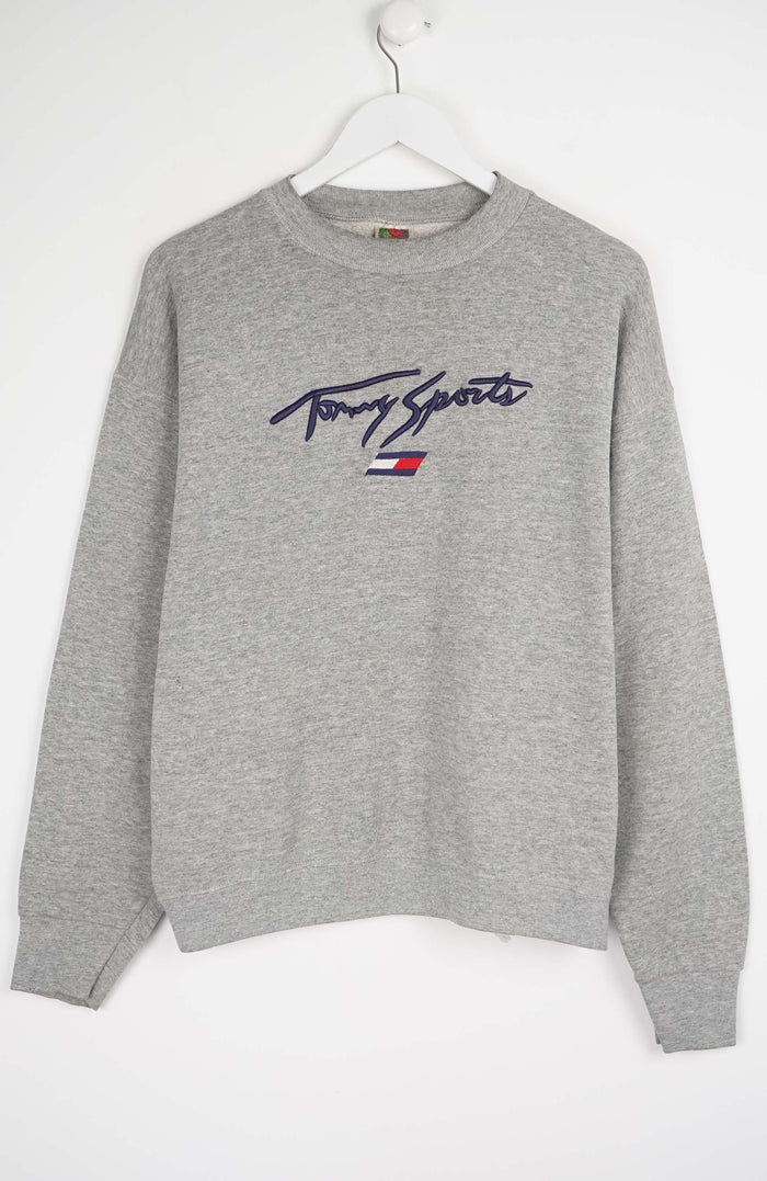 VINTAGE TOMMY HILFIGER SWEATER (M) 90'S BOOTLEG