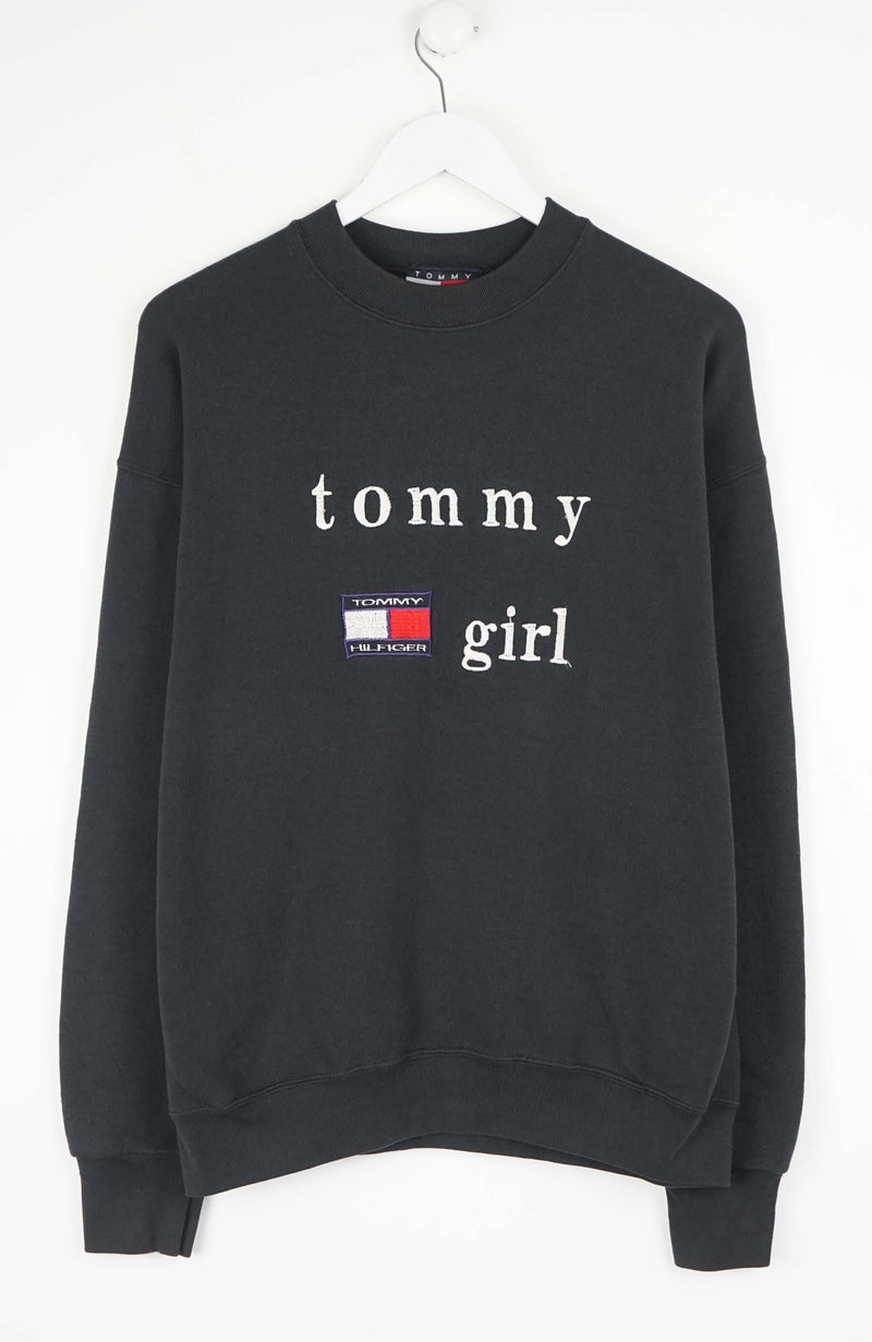 VINTAGE TOMMY HILFIGER SWEATER (M) 90'S BOOTLEG