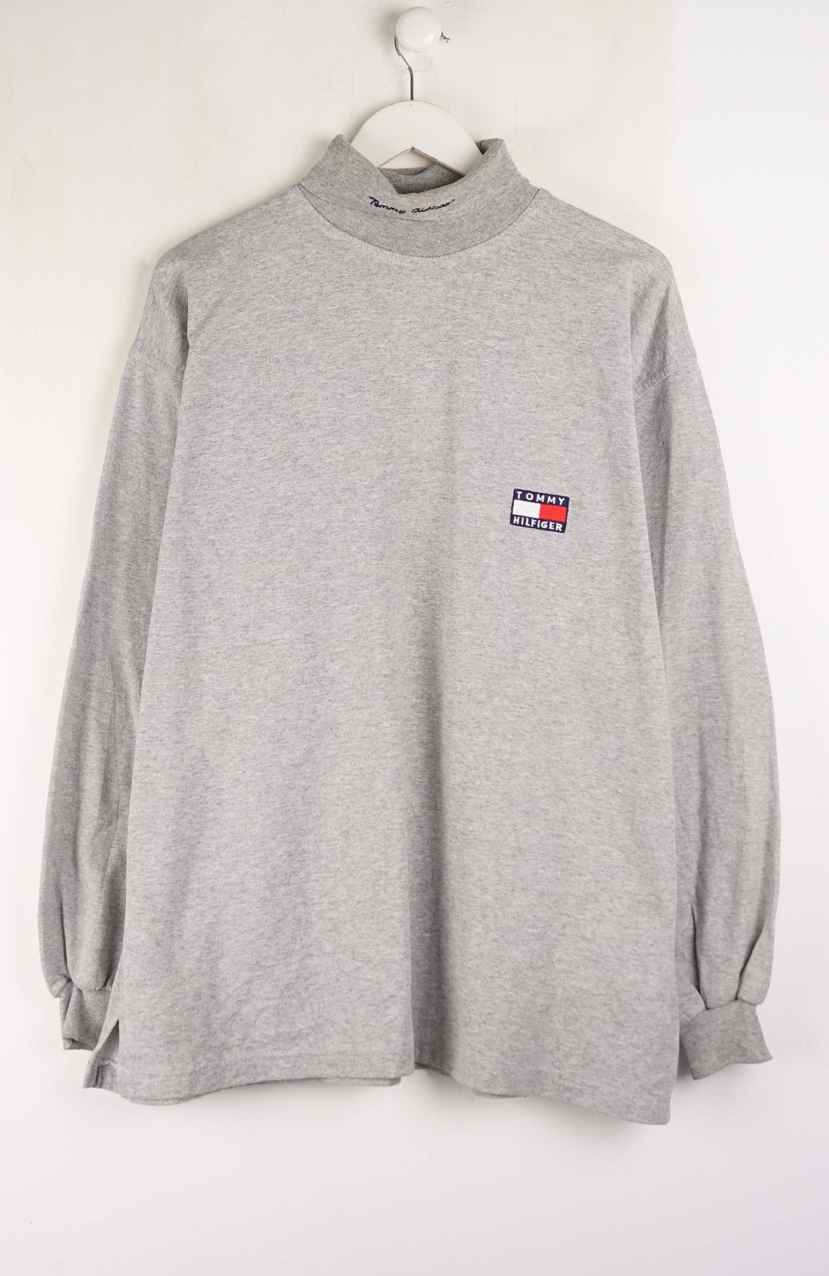 VINTAGE TOMMY HILFIGER TURTLENECK SWEATER (XL)