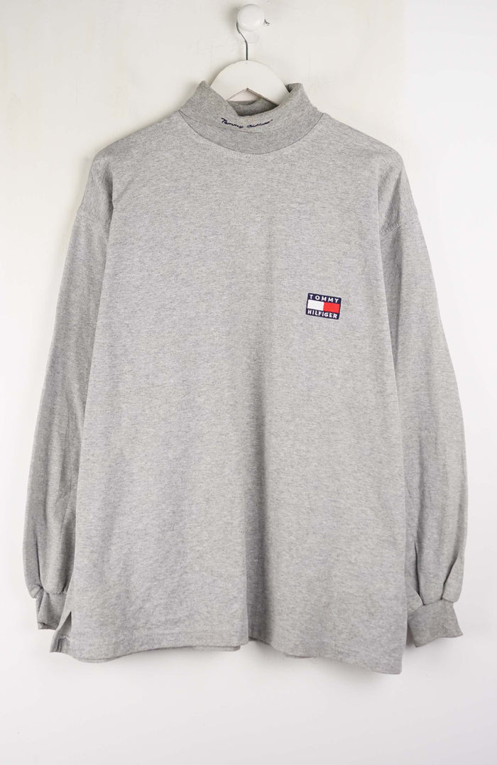 VINTAGE TOMMY HILFIGER TURTLENECK SWEATER (XL)