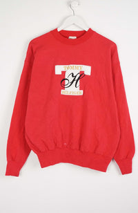 VINTAGE TOMMY HILFIGER SWEATER (S) 90'S BOOTLEG