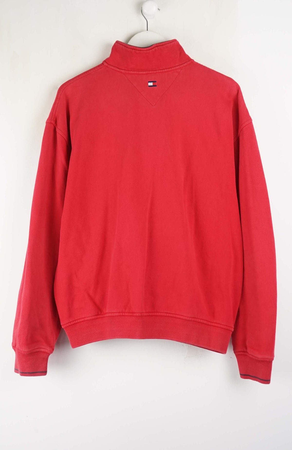 VINTAGE TOMMY HILFIGER 1/4 ZIP SWEATER (L)