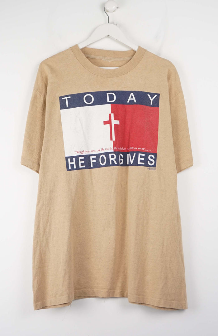 VINTAGE JESUS CHRIST T-SHIRT (L)