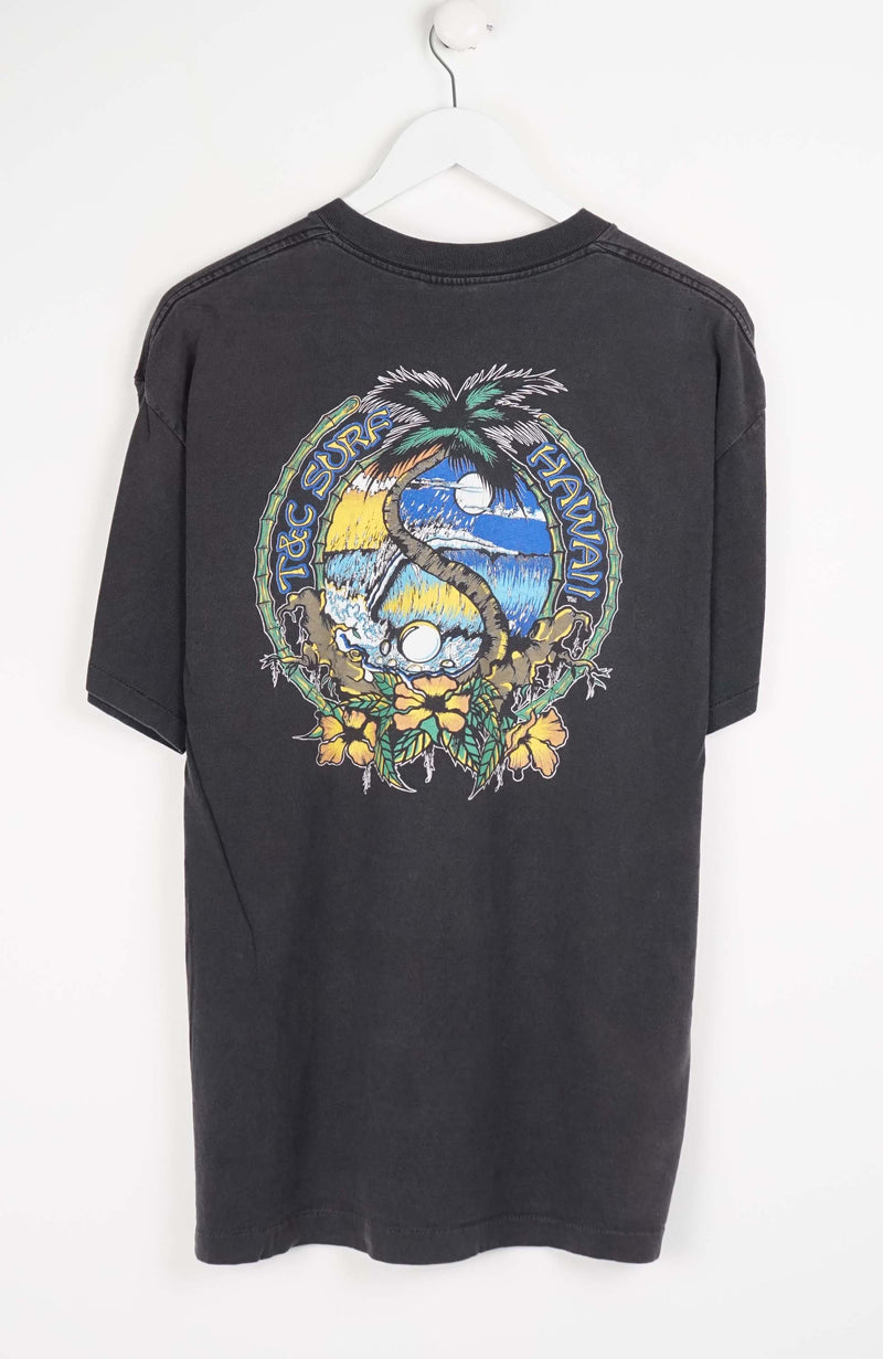 VINTAGE T & C SURF DESIGNS HAWAII T-SHIRT (XL)