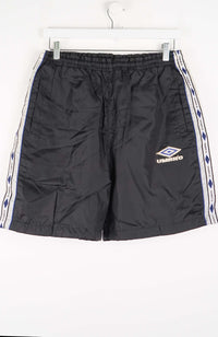 VINTAGE UMBRO TRACK PANT SHORTS (M)