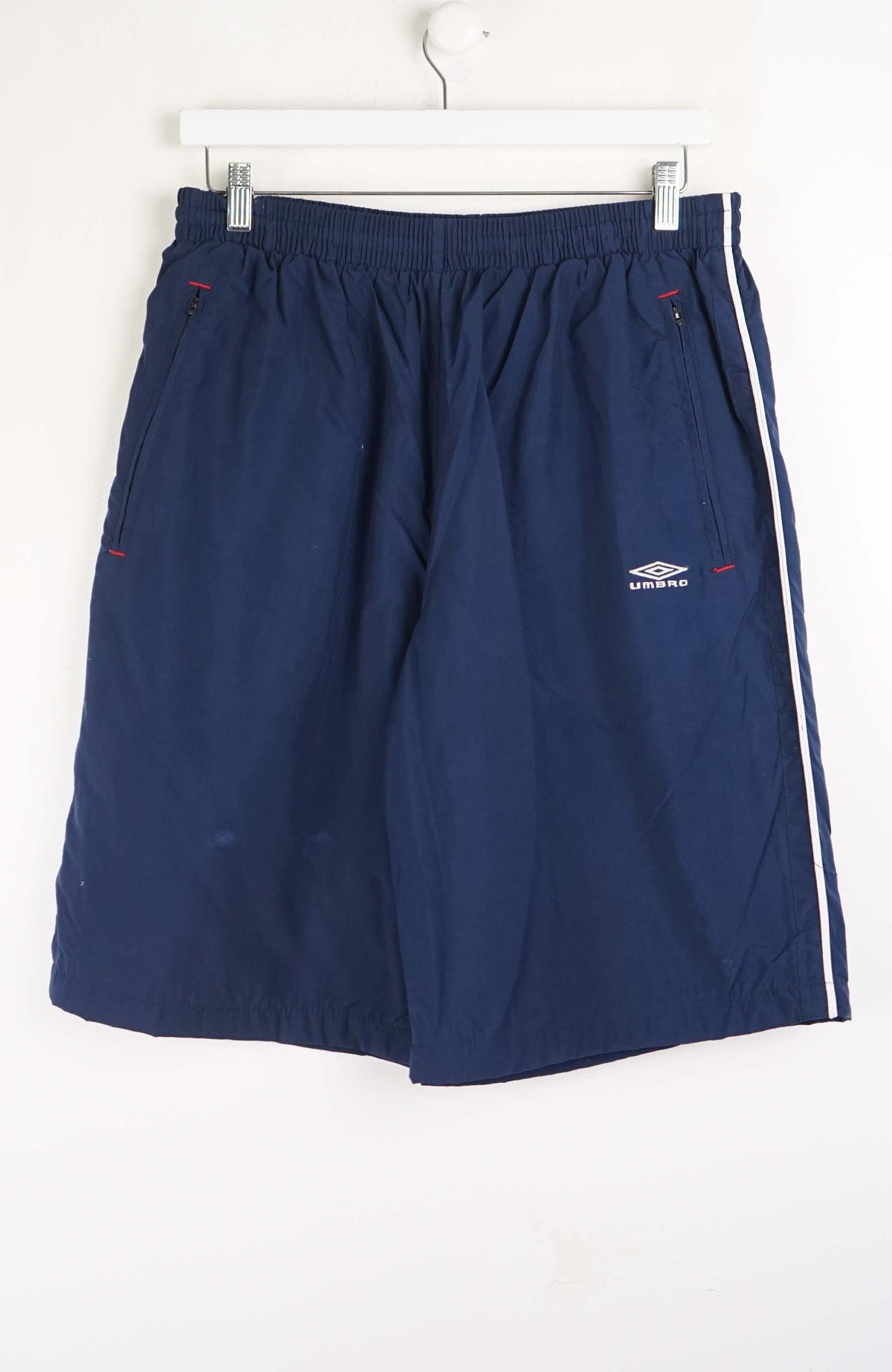 VINTAGE UMBRO TRACK PANT SHORTS (M)