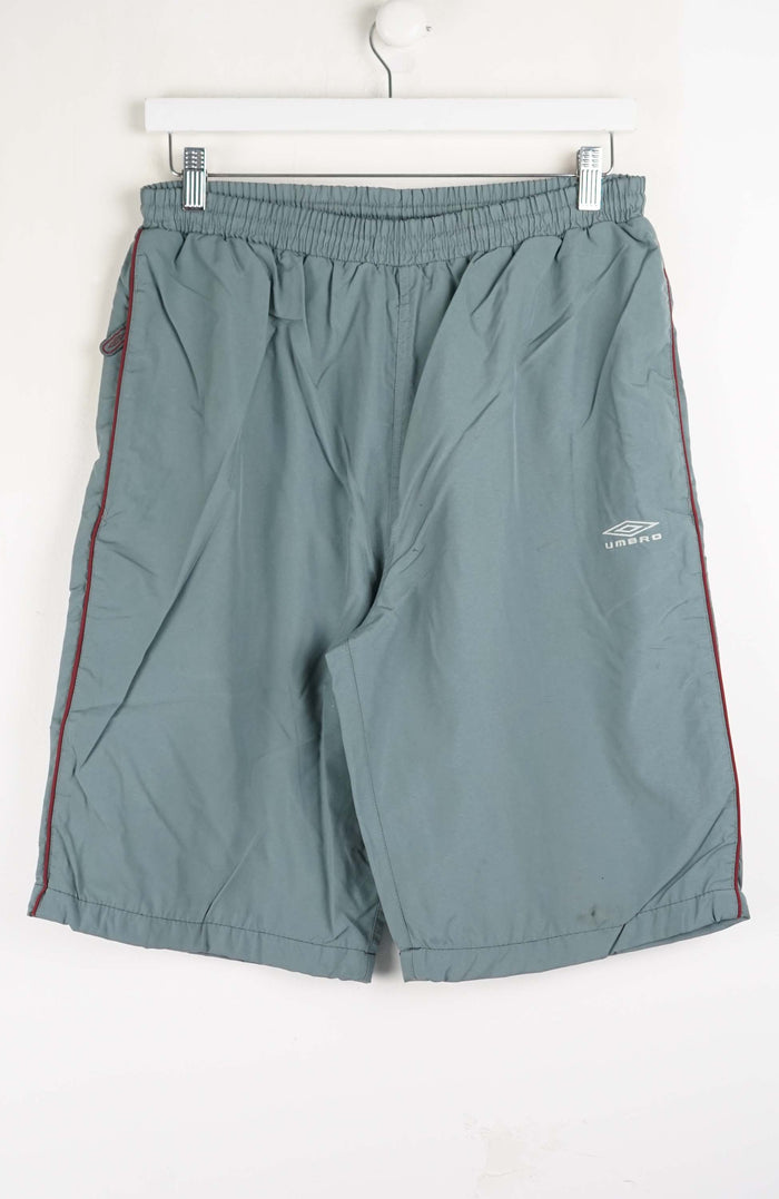 VINTAGE UMBRO TRACK PANT SHORTS (S)