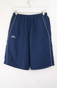 VINTAGE UMBRO TRACK PANT SHORTS (S)