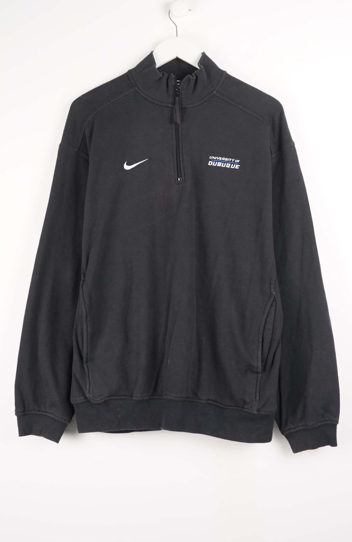 VINTAGE NIKE 1/4 ZIP SWEATER (L)