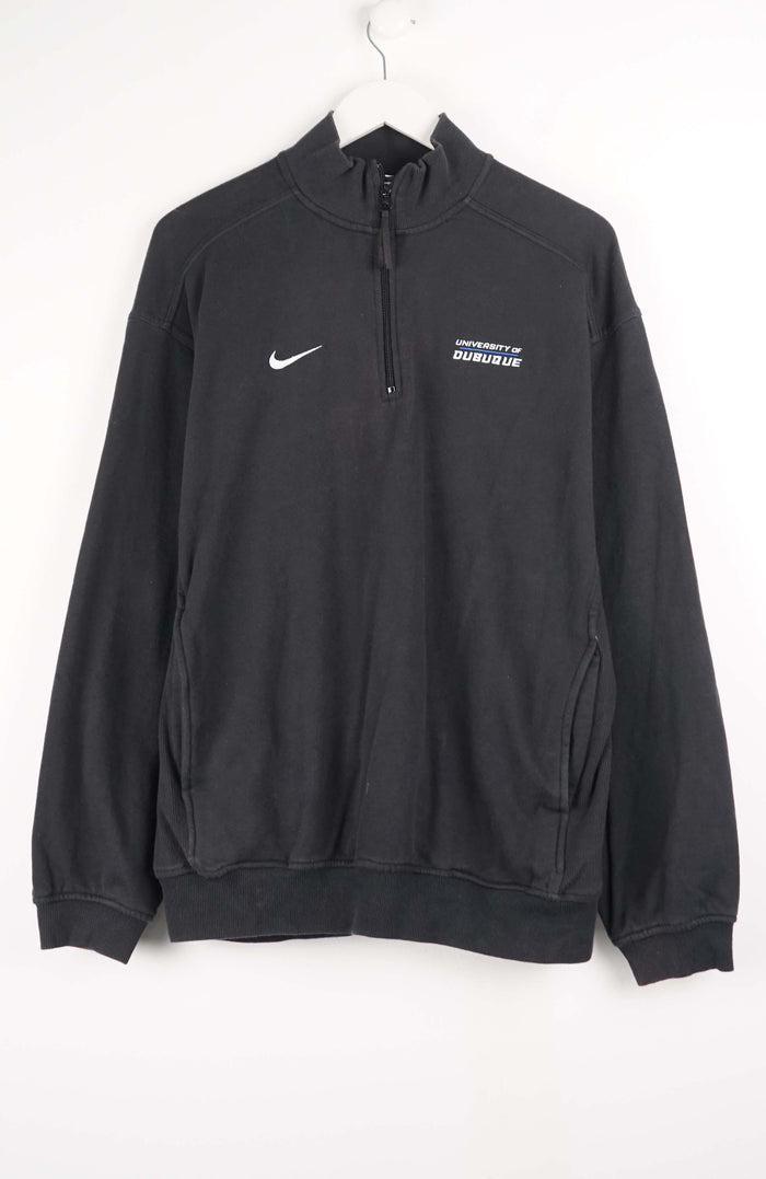 VINTAGE NIKE 1/4 ZIP SWEATER (L)