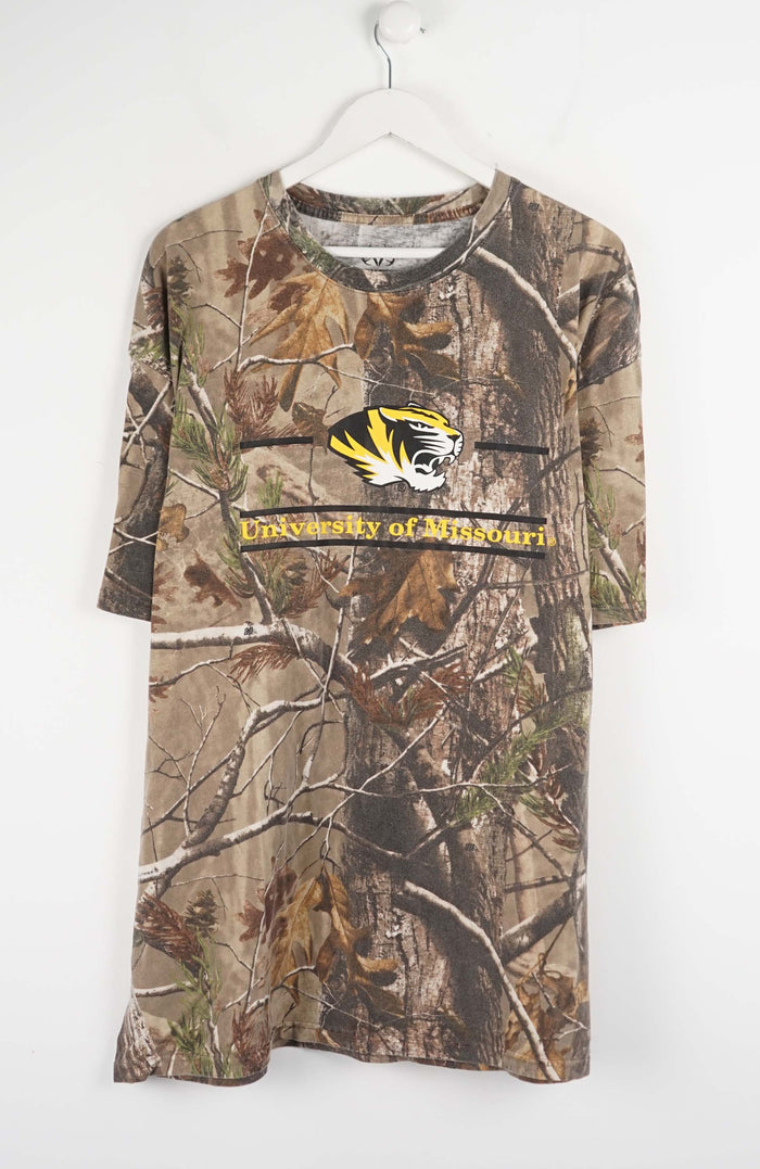 VINTAGE UNIVERSITY OF MISSOURI REAL TREE T-SHIRT (XXL)
