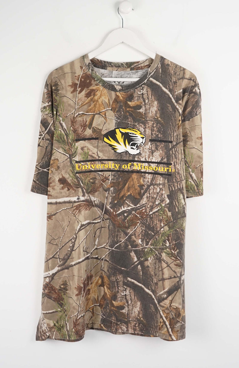 VINTAGE UNIVERSITY OF MISSOURI REAL TREE T-SHIRT (XXL)
