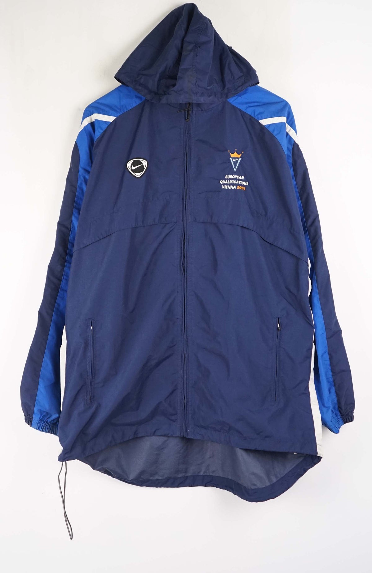 VINTAGE NIKE EUROPEAN VIENNA 2001 WINDBREAKER (XXL)