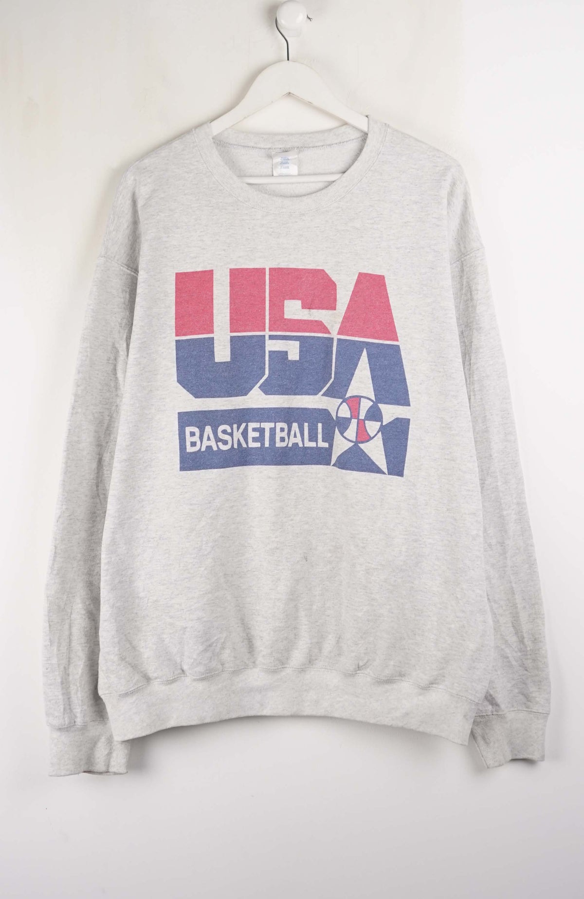 VINTAGE USA BASKETBALL SWEATER (XL)