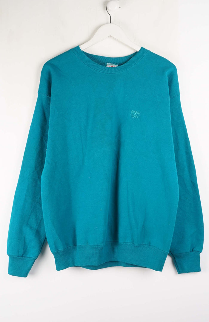 VINTAGE USA OLYMPIC SWEATER (L)