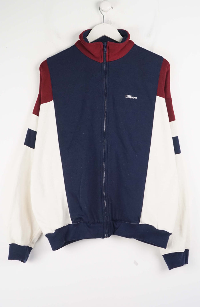 VINTAGE WILSON FULL ZIP SWEATER (M)