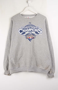 VINTAGE WORLD SERIES NEW YORK YANKEES CHAMPIONS SWEATER (XL)